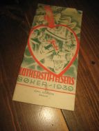 Prisliste LUTHERSTIFTELSENS BØKER 1939.