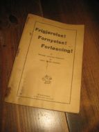 DAASVAND: FRIGJØRELSE! FORNYELSE! FORLØSNING! 1921.