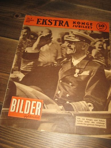 1947,nr 008, EKSTRA. KONGE JUBILEET.