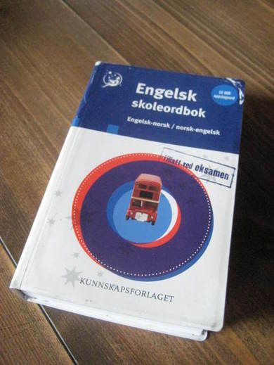 Engelsk skoleordbok. 2008. 