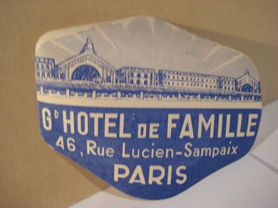 HOTELDE FAMILLE.              30 tallet
