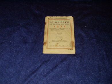 1935, ALMANAKK, Trøndelagsutgaven