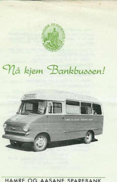 Hamre og Åsane Sparebank 60 tallet