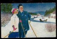 Kort fra Mittet, No 1344. 1916.