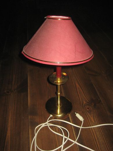Bordlampe 60 tallet