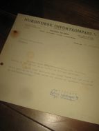 NORDNORSK IMPORTKOMPANI, TROMSØ. 1958.