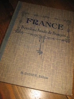 FRANCE. DEUXIEME ANNEE DE FRANCAIS. 1940.