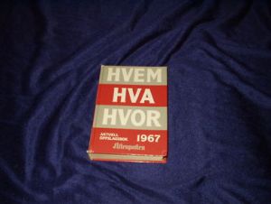 1967, HVEM HVA HVOR