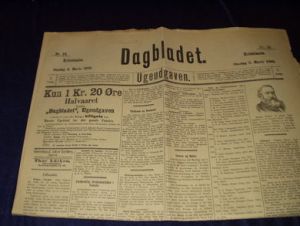 1889,nr 019, Dagbladet Ugeutgaven