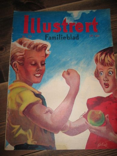 1954 nr 033 Illustrert Familieblad