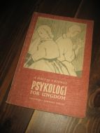 BJØRGE: PSYKOLOGI FOR UNGDOM. 1960.