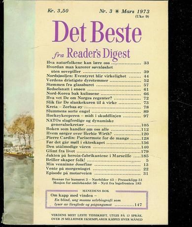 1973 nr 003 Det Beste fra Reader's Digest