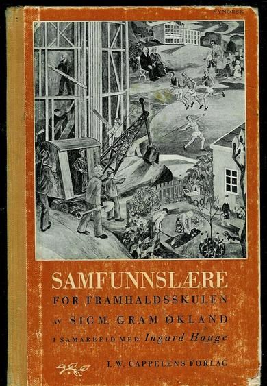 ØKLAND: SAMFUNNSLÆRE FOR FRAMHALSSKULEN. 1963