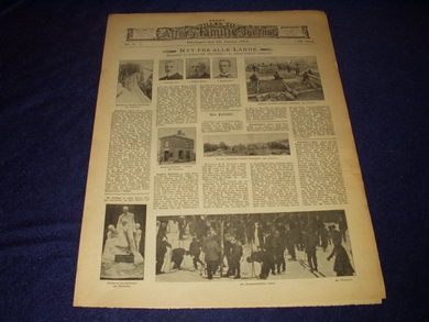 1904 nr 004 Tilæg fra Alleras Familie Journal NYT FRA ALLE LANDE