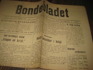 1926,nr 001, Bondebladet.