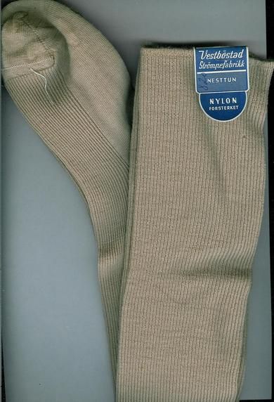 Barnestrømpe fra Vestbøstad Strømpefabrikk NESTTUN Nr 7 NYLON forsterket