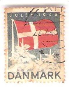1945, DANSK JULEMERKE.