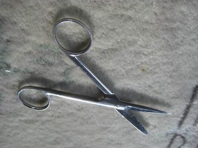 Apotekersaks merka STAINLESS B& T & Co 80 tallet