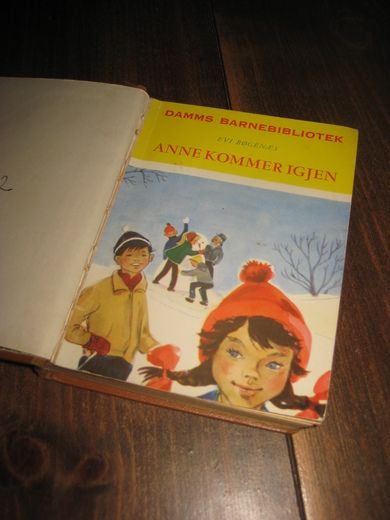 BØGENES: ANNE KOMMER IGJEN Bok nr 41 1960