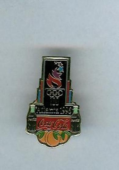 ATLANTA 1996 med Coca Cola reklame.