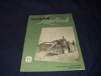 1957,nr 011, NORSK Landbruk