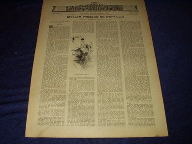 1904 nr 034 Tilæg til Allers Familie Journal MELLEM VIRKELIGT OG UVIRKELIGT