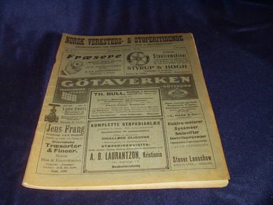 1919 nr 002 NORSK VERKSTEDS- & STØPERITIDENDE