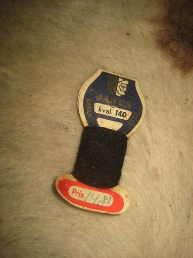 Bunt tråd JANUS NORSK FABRIKAT 50-60 tallet