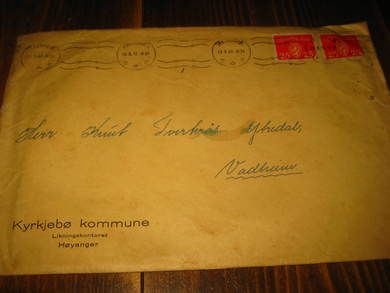 HØYANGER 19 8 47 KYRKJEBØ KOMMUNE