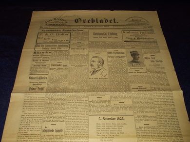 1905 nr 289 Ørebladet