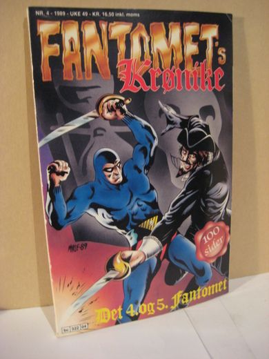 1989,nr 004,                     FANTOMET'S Krønike.