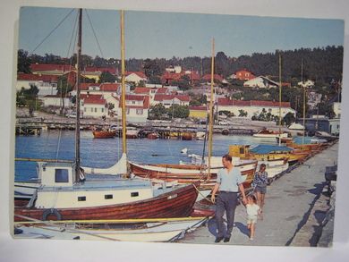 Drøbak, båthavnen.