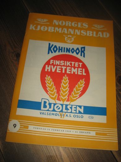 1959 nr 009 NORGES KJØPMANNSBLAD
