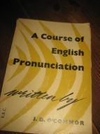 CONNOR: A COURSE OF ENGLISH INTONATION. 1962. NB!! 1962.
