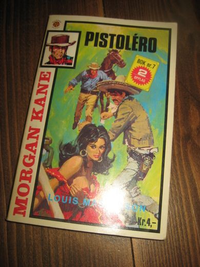 MASTERSON LOUIS: PISTOLERO Bok nr 007 2 OPPLAG 1972
