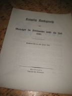 Kongelig Kundgjørelse om Maltafgift for Tidsrummet indtil 1ste Juli 1860. Stockholms Slot den 25de Januar 1858.