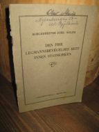 SOLEM: DEN FRIE LEGMANNSBEVEGELSES RETT INNEN STATSKIRKEN. 1934.