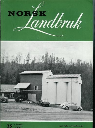 1963 nr 025 NORSK Landbruk