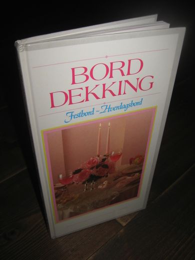 BORD DEKKING Festbord- Hverdagsbord 1989