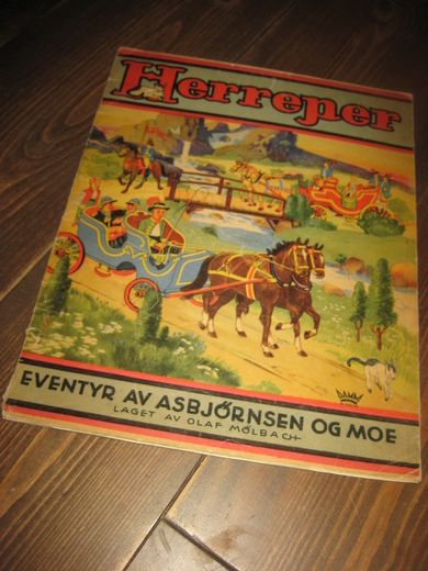 MØLBACH: Herreper eventyr av Asbjørnsen og Moe DAMM Nr 506 / 43 1943