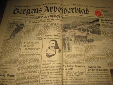 1950 nr 037 13 februar Bergens Arbeiderblad