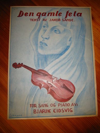 Den gamle fela. 40 tallet.