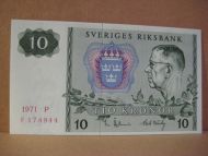 1971 P F174944 10 KRONOR