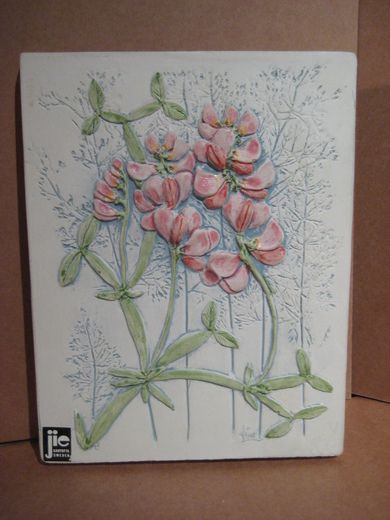 Gipsbilde fra jie CANTOFTA 70 tallet