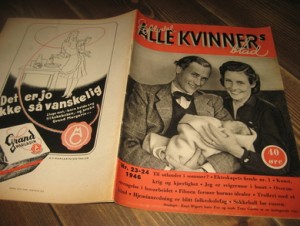 1946,nr 023, 024, ALLE KVINNER'S blad.