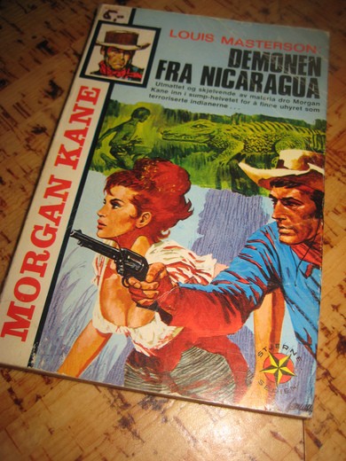 DEMONEN FRA NICARAGUA. BOK NR 34, 1. OPPLAG, 1970.