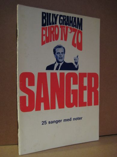SANGER. BILLY GRAHAM EURO TV 70.