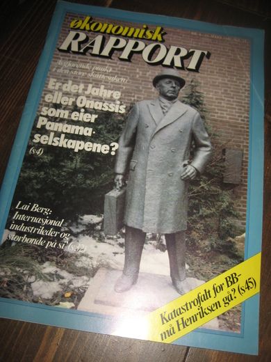 1982 nr 006 økonomisk RAPPORT