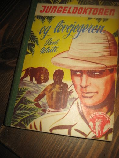 WHITE: JUNGELDOKTOREN og løvejegeren Bok nr 6 1955
