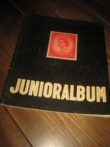 JUNIORALBUM for juniorsamlere. 72 sider, ca 1000 avbildninger, fra Bernt C. Middelthon, Stavanger. 60-70 tallet. 